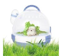 Xistuoz Portahámsters | Jaula de transporte para mascotas con botella de agua, jaula para hámster enano de portadores de animales pequeños, jaula de transporte transpirable para mascotas