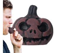 Xistuoz Silbato azteca gritando de la muerte | Silbato de celebración - Accesorio de sonido extraño gritando, decoración creativa para festivales, vacaciones, adultos, fiestas infantiles