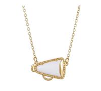 Xisulay Collar de Collar de aleación Duradero Collar de porristas para Mujeres Joyas de Tendencia de la Joya de la Joya del Colgante de la Tendencia para mamás Adolescentes diseño de aleación Dor