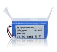 XITAIAN 14.4V 51.84Wh 3600mAh Batería de repuesto Compatible con CECOTEC ICR18650-14, Create NETBOT S18, ETA Nico 2219, Trifo M662, CECOTEC Conga 2299, Conga 2299 Ultra Home Vital Robot Vacuum Cleaner