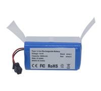 XITAIAN 14.4V 51.84Wh 3600mAh H18650CH-4S1P Batería de Repuesto Compatible con Denkee 600 DK600 MAX, X500 X500 Pro, SmartClean 2000, OKP Life K2, Coredy R500, Amarey A900, Goovi D382 F007C