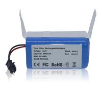 XITAIAN 14.4V 51.84Wh 3600mAh INR-32E-4S1P Batería de Repuesto Compatible con CECOTEC Conga 5290 Ultra Home, Kyvol Cybovac E20 E30 E31 Robot Vacuum Cleaners