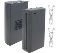 XITAIAN Batería de repuesto STC-CAM7 de 11,1 V, 77,7 Wh, 7000 mAh, compatible con Stealth Cam Cellular Trail Cameras Flashback, Deceptor, Fusion Max y Connect MAX modelos (2 unidades)