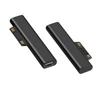 XITAIAN Mini PD Portátil de Carga Rápida 15V/3A Tipo-C Hembra al Adaptador Repuesto para Microsoft Surface Pro3 Pro4 Pro5 Pro6 (2 Pcs)
