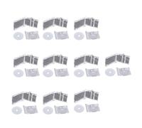 XITEA 10 llaveros de acrílico en miniatura hechos a mano para álbumes conmemorativos para entusiastas de la música, Box Cd Disc Bead Cha, Talla única