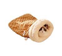 XITEA Cómoda Cama para Gatos De Invierno Cueva Lagomorfo Suave con Agujero Refugio Domésticos Casa Abrazo Cálido 2 Preferencias Color Cómodo Refugio con Agujero