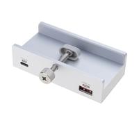 XITEA Concentrador USB externo tipo abrazadera USB 3.0, estación de acoplamiento divisor para discos duros, cámara, teclados, discos duros, clip externo, multiconcentrador