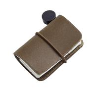 XITEA Cuadernos de cuero de bolsillo de 1.25 x 1.88 pulgadas, bloc de notas pequeño de cuero para mujer, llavero, bolsa, cartera, blocs de notas
