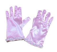 XITEA Guantes cortos de satén para mujer, para ocasiones formales, ceremoniales, longitud a la muñeca, fiesta de noche, perlas, cuentas, eventos formales, a, Talla única