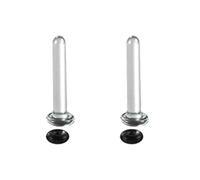 XITEA Juego de dilatación de orejas de cristal, dilatadores individuales con expansor, accesorio de joyería para piercing corporal, mujeres y hombres, Vidrio