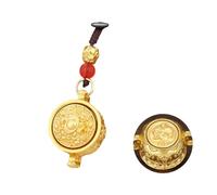 XITEA Llavero con colgante de animales con motivos de cuenca del tesoro para atraer riqueza, ideal para los amantes de la cultura tradicional, Año del cerdo, Talla única