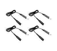 XITEA Paquete de 2 cables de carga USB flexibles para afeitadoras eléctricas, construcción de PVC y cobre, cable de 1,2 m de longitud