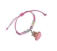 XITEA Pulsera de color macaron para niños con diseños de caricaturas de Capybaras, materiales seguros y correa ajustable