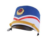 XITEA Sombrero ligero de banda de marchas para niños, Halloween, Navidad, vintage, para festivales, espectáculos, actuaciones, sombrero de banda de marchas