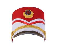 XITEA Sombrero ligero de banda de marchas para niños, Halloween, Navidad, vintage, para festivales, espectáculos, actuaciones, sombrero de banda de marchas