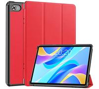 XITODA Funda para Teclast P30S 2023,Protección mit Stand Función Cover para Teclast P30S 10.1 Pulgadas Tablet,Rojo