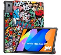 XITODA Funda protectora para Lenovo Idea Tab 11 pulgadas 2025 TB-336ZU TB-336FU - Protección de piel sintética con función atril para tablet Lenovo Idea Tab 11 pulgadas, Graffiti