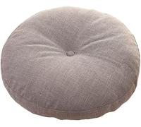 xitoio Cojín de Asiento Redondo Desmontable de Lino Suave - 15cm de Grosor, Tamaños: 40x40, 45x45, 50x50, 55x55 y 65x65cm - para Sofá, Cama, Suelo | Cojín de Asiento y Decoración Almohada Decorativa