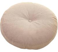 xitoio Cojín de Asiento Redondo Desmontable de Lino Suave - 15cm de Grosor, Tamaños: 40x40, 45x45, 50x50, 55x55 y 65x65cm - para Sofá, Cama, Suelo | Cojín de Asiento y Decoración Cojín de Tiro (Y9