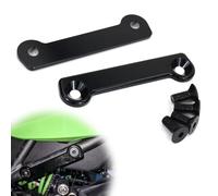 Xitomer Placas de bloqueo de estribera para ZX6R / ZX636 2009-2024 / Placas ciegas de estribera ZX-6R ABS 2019 2020 2021 ZX636 placas de bloqueo de estribera
