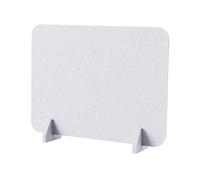XIUCAI Separador Acústico Autónomo para Escritorio, Panel de Privacidad Absorbente de Sonido, con Base Estable, para Oficina Aula Biblioteca y Espacio de Trabajo Hogar,Light Gray,60 * 120cm