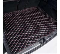 XIUDAM Alfombrilla de Maletero para Range Rover Velar 2017-2024 Net Pocket on The Left Side, Cuero Alfombra Maletero Antideslizante Impermeable AntiarañAzos Protectora Funda Accesorios,C/Black-Red