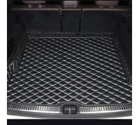 XIUDAM Alfombrillas Maletero Coche para Tiguan R Line Edition 2020 2021 2022 2023 2024 2025, Cuero Alfombra Maletero Antideslizante Impermeable AntiarañAzos Protectora Funda Accesorios,A/Black