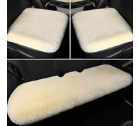XIUDAM Cojín Asiento Coche para Audi Q5 Sportback 2021-2023 No Net Pocket on The Side, Universal Felpa Confort Protector Cojin Asiento Elevador de Coche Antideslizante Cojines Funda,C/Beige