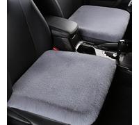 XIUDAM Cojín Asiento Coche para Renault Clio V Life/Zen/Intens/R.S. Line/Business 2020-2024, Universal Felpa Confort Protector Cojin Asiento Elevador de Coche Antideslizante Cojines Funda,B/Grey