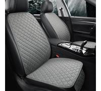 XIUDAM Funda Asiento Coche para BMW X3 E83 2004 2005-2010, Cojin Asiento Delanteros Coche Cómodos Transpirables Cubreasientos Protectores Interior Accesorios, F/Gray