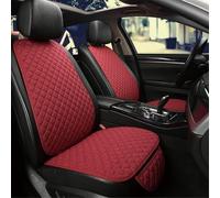 XIUDAM Funda Asiento Coche para VW MK2 R R Line LCI 2020 2021 2022 2023, Cojin Asiento Delanteros Coche Cómodos Transpirables Cubreasientos Protectores Interior Accesorios, E/Red
