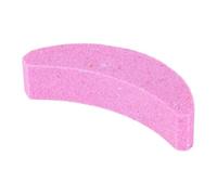 Xiuganpo 10 Piezas de Afilador de Motosierra en Forma de Media Luna, Piedra de Amolar Rosa con Varilla, Kit de Afilado Portátil para Reemplazo Rápido, Uso Duradero para Mantenimiento de Motosierra