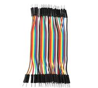Xiuganpo 40pin M a los Cables F -Jumper Cable de 10 Cm Kit 3pcs de Puta de Puente, Banda de Alambre de Puente para Reparaciones Construcción de Tablas de Pan
