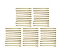 Xiuganpo 50 Uds Varilla de té que Cura el Agujero de la Oreja Previene la Inflamación Pendientes de Tuerca de Tallo de té para Mujeres, Esenciales para Nuevas Orejas Perforadas (Estándar)