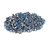 Xiuganpo 500 Ojales de Latón de 2 Mm con Agujero Interior, Kit de Ojales Coloridos para Ropa, Zapatos, Bolsas, Manualidades (azul claro)