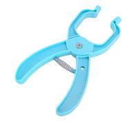 Xiuganpo Abrazadera para Herramientas con Ojos de Seguridad para Colocar Fácilmente los Ojos de Seguridad en Proyectos de crochet. Hecha de Plástico Duradero e Incluye 1 unidad. (BLUE)