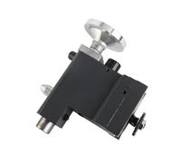 Xiuganpo Accesorios de Contrapunto para Mini Torno 210 Engranaje Versátil de Fundición a Presión de Aluminio, Posición de Trabajo Ajustable, para Soportar Piezas de Trabajo Largas, Amplia Aplicación