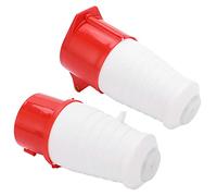 Xiuganpo Acoplador de Enchufe Industrial de 5 Pines IP44 16A Trifásico para Centrales Eléctricas e Industrias Químicas ABS Duradero