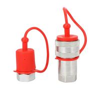 Xiuganpo Acopladores Rápidos Hidráulicos, 4000 Psi Presión Máxima Alta Eficiencia de Flujo Conexión de Velocidad Hidráulica para Sitios de Construcción