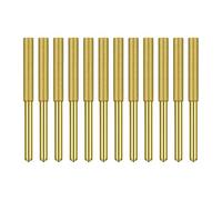 Xiuganpo Afilador de Cadenas de Diamante Tamaño 7/32 Pulgadas (4.0mm) | Material duradero chapado en titanio, juego de 12 piezas, vástago de 1/8 de pulgada, compatible con varias motosierras