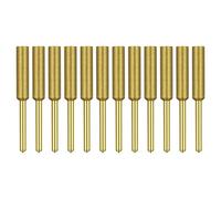 Xiuganpo Afilador de Cadenas de Diamante Tamaño 7/32 Pulgadas (5.5mm) | Material duradero chapado en titanio, juego de 12 piezas, vástago de 1/8 de pulgada, compatible con varias motosierras