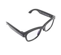 Xiuganpo AI Translator Gafas Inteligentes, con Cámara de 8MP Llamadas Bluetooth Música Traducción de 26 Idiomas para Viajes de Negocios (Antiluz Azul)