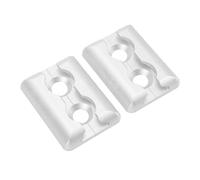 Xiuganpo Ajuste Cuadrado en L para Puntos de Anclaje de Pista Anclaje de Amarre de Aleación de Aluminio de Alta Resistencia para Plataformas de Camiones y Remolques 1 par