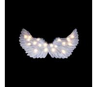 Xiuganpo Alas de Cupido Luminosas con 3 Modos de Iluminación, Luz Blanca