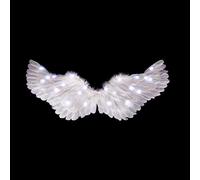 Xiuganpo Alas de Cupido Luminosas con 3 Modos de Iluminación, Luz Blanca
