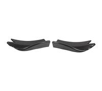 Xiuganpo Alerón Lateral Parachoques Trasero Universal 27x13x5,5 Cm | Labio Lateral de Parachoques Trasero Material PP Protección contra Abrasión Tornillos Incluidos Esquinas Delanteras y