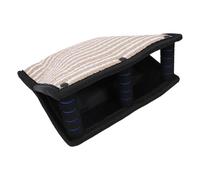 Xiuganpo Almohada Interactiva de Entrenamiento para Perros, Juguete de Yute Grueso para un Entrenamiento Eficaz y Diversión para Jugar Al Aire Libre (Black)