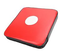 Xiuganpo Almohadilla de Objetivo de Boxeo, Almohadilla de Golpe Montada en la Pared de Cuero PU Duradera Ajustable para Boxeo, Taekwondo, Entrenamiento de Karate, 30x30x5cm