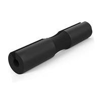 Xiuganpo Almohadilla para Sentadillas con Soporte para Hombros, Espuma Gruesa Antideslizante para Levantamiento de Pesas en Casa, Gimnasio, Multiusos, 44x3,5x9cm (Black)