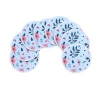 Xiuganpo Almohadillas de Lactancia Reutilizables, Súper Absorbentes, a Prueba de Leche, Lavables, Almohadillas para Pezones de Lactancia de 3 Capas para Fugas de Leche, 8 Piezas para Madres que (G64)